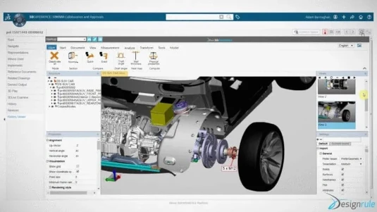 Intégration Visualisation CAO dans 3DExpérience